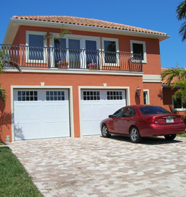 House with two car garage